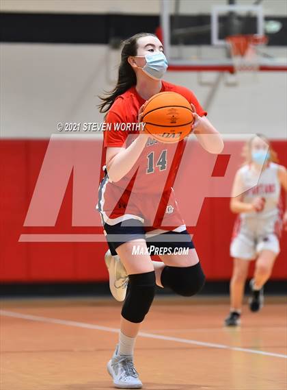 Thumbnail 1 in Davidson Day @ The Burlington School (NCISAA 2A Final) photogallery.