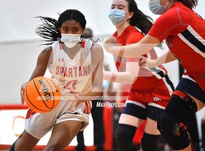 Thumbnail 1 in Davidson Day @ The Burlington School (NCISAA 2A Final) photogallery.