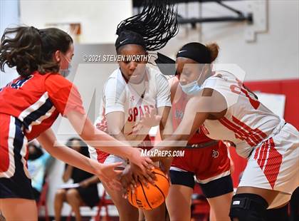 Thumbnail 1 in Davidson Day @ The Burlington School (NCISAA 2A Final) photogallery.