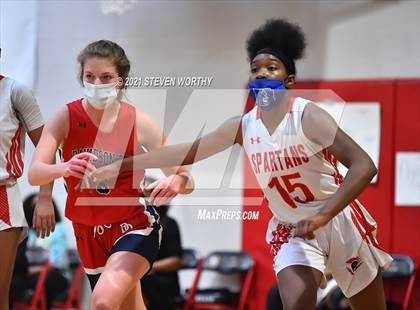 Thumbnail 1 in Davidson Day @ The Burlington School (NCISAA 2A Final) photogallery.