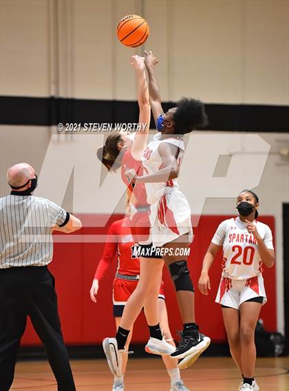 Thumbnail 1 in Davidson Day @ The Burlington School (NCISAA 2A Final) photogallery.
