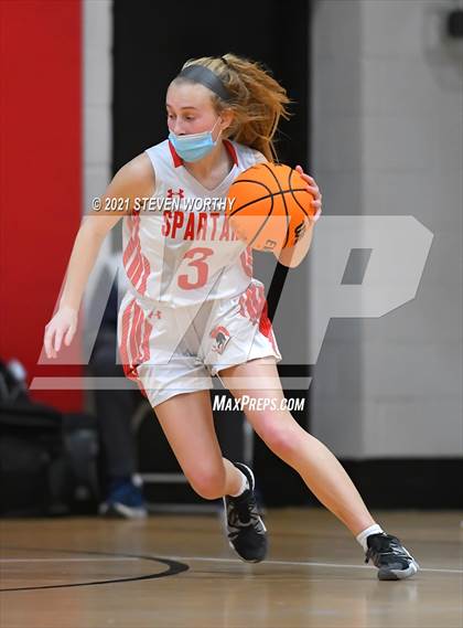 Thumbnail 3 in Davidson Day @ The Burlington School (NCISAA 2A Final) photogallery.