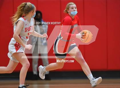 Thumbnail 1 in Davidson Day @ The Burlington School (NCISAA 2A Final) photogallery.