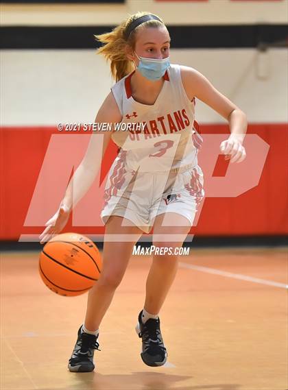 Thumbnail 3 in Davidson Day @ The Burlington School (NCISAA 2A Final) photogallery.