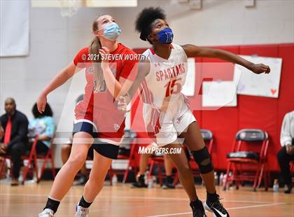 Thumbnail 2 in Davidson Day @ The Burlington School (NCISAA 2A Final) photogallery.