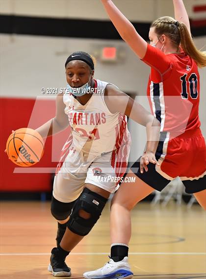 Thumbnail 1 in Davidson Day @ The Burlington School (NCISAA 2A Final) photogallery.