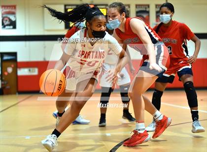 Thumbnail 3 in Davidson Day @ The Burlington School (NCISAA 2A Final) photogallery.