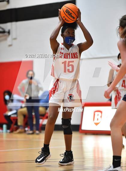 Thumbnail 3 in Davidson Day @ The Burlington School (NCISAA 2A Final) photogallery.