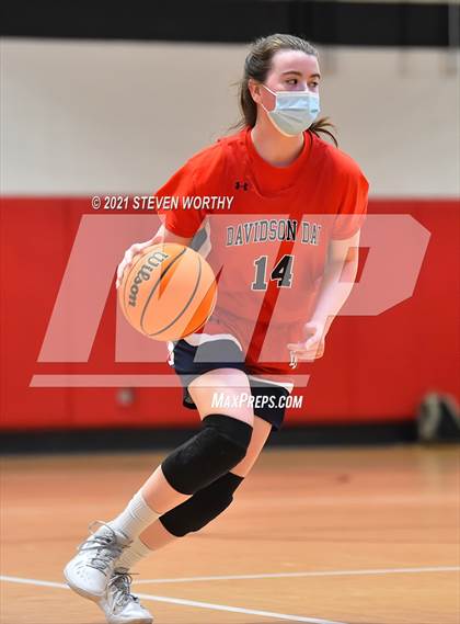 Thumbnail 1 in Davidson Day @ The Burlington School (NCISAA 2A Final) photogallery.