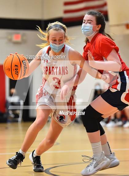 Thumbnail 2 in Davidson Day @ The Burlington School (NCISAA 2A Final) photogallery.