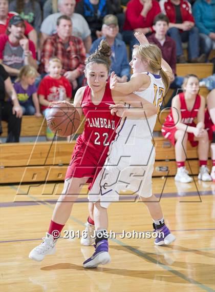 Thumbnail 3 in Flambeau @ Clayton (WIAA D5 Regional Playoff)  photogallery.