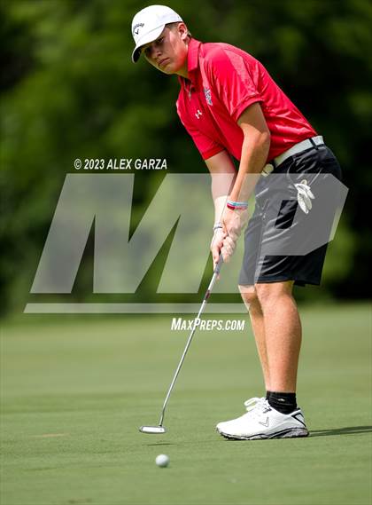 Thumbnail 1 in UIL 1A Boys Golf Finals Round 1 photogallery.