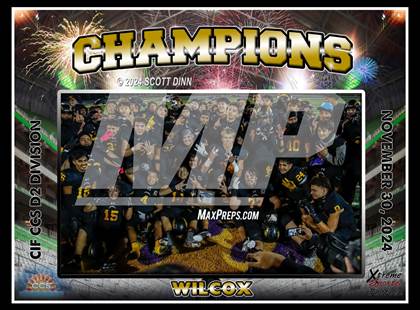 Thumbnail 2 in Palma v Wilcox (CIF CCS D2 Final) photogallery.