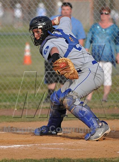 Thumbnail 2 in St. Augustine Prep vs.  Hammonton  photogallery.
