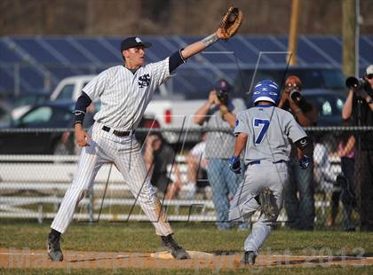 Thumbnail 1 in St. Augustine Prep vs.  Hammonton  photogallery.