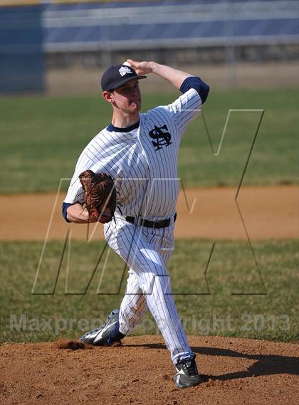 Thumbnail 1 in St. Augustine Prep vs.  Hammonton  photogallery.