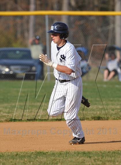 Thumbnail 1 in St. Augustine Prep vs.  Hammonton  photogallery.