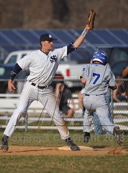 Thumbnail 2 in St. Augustine Prep vs.  Hammonton  photogallery.