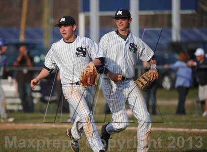 Thumbnail 1 in St. Augustine Prep vs.  Hammonton  photogallery.