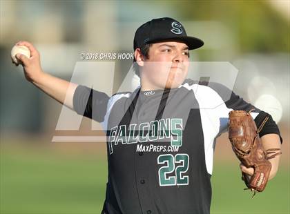 Thumbnail 2 in Salpointe Catholic vs Staley (Lancer Baseball Classic) photogallery.