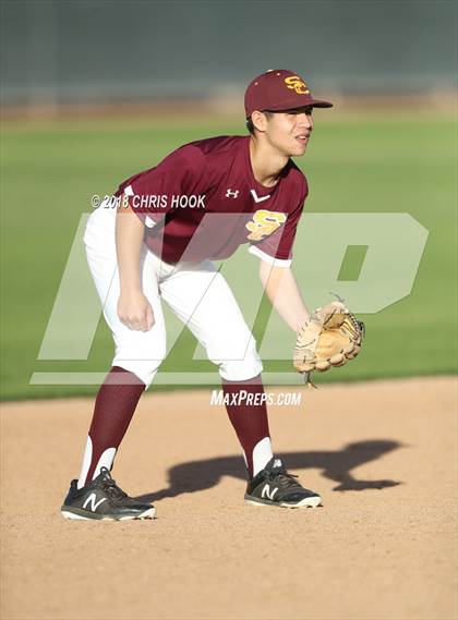 Thumbnail 2 in Salpointe Catholic vs Staley (Lancer Baseball Classic) photogallery.
