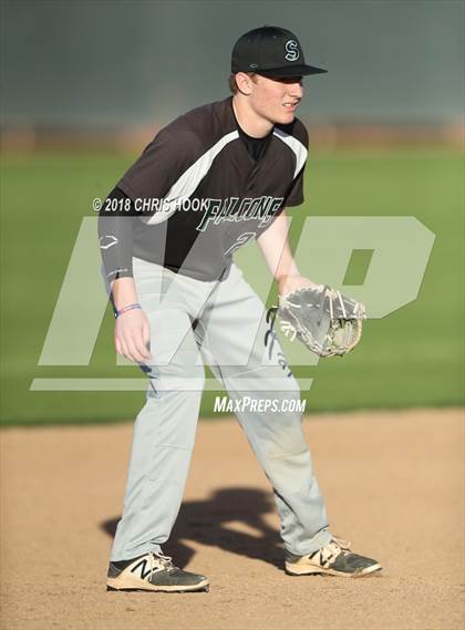 Thumbnail 1 in Salpointe Catholic vs Staley (Lancer Baseball Classic) photogallery.