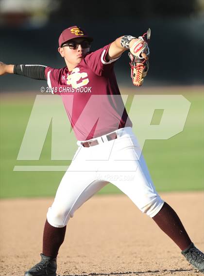 Thumbnail 3 in Salpointe Catholic vs Staley (Lancer Baseball Classic) photogallery.
