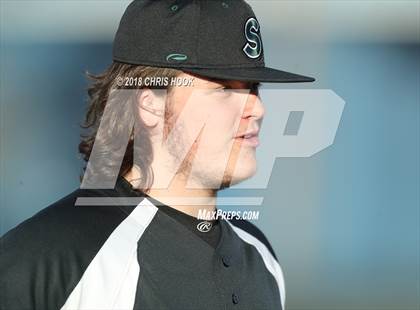 Thumbnail 3 in Salpointe Catholic vs Staley (Lancer Baseball Classic) photogallery.