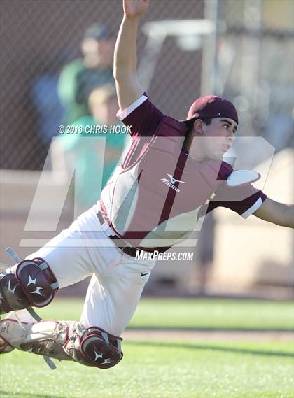Thumbnail 2 in Salpointe Catholic vs Staley (Lancer Baseball Classic) photogallery.