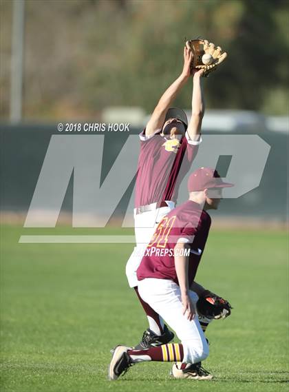 Thumbnail 3 in Salpointe Catholic vs Staley (Lancer Baseball Classic) photogallery.