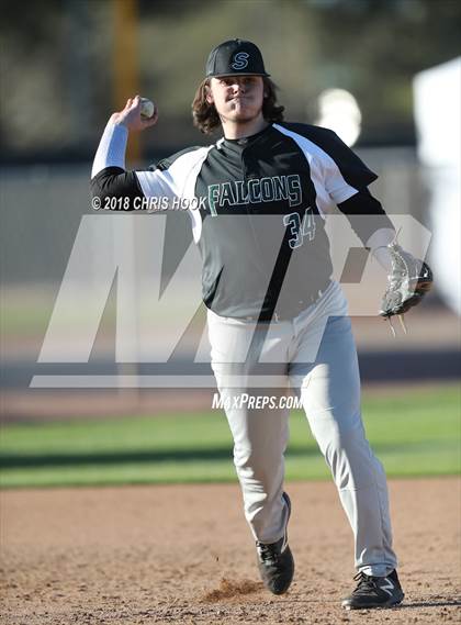 Thumbnail 3 in JV: Salpointe Catholic vs Staley (Lancer Baseball Classic) photogallery.