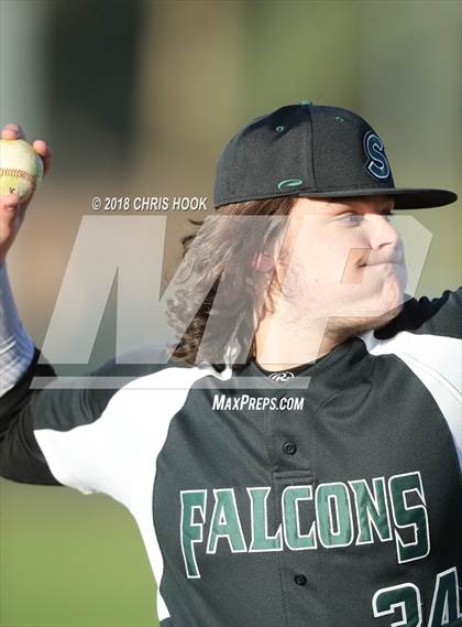 Thumbnail 1 in Salpointe Catholic vs Staley (Lancer Baseball Classic) photogallery.