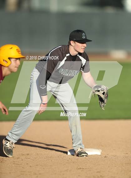 Thumbnail 3 in Salpointe Catholic vs Staley (Lancer Baseball Classic) photogallery.