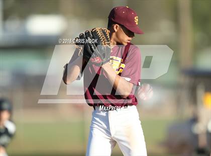 Thumbnail 1 in Salpointe Catholic vs Staley (Lancer Baseball Classic) photogallery.