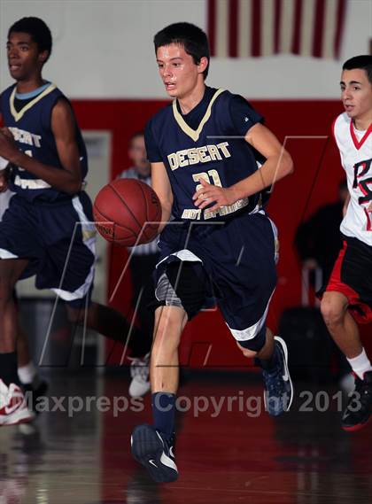 Thumbnail 3 in Palm Springs vs Desert Hot Springs (MaxPreps Holiday Classic) photogallery.