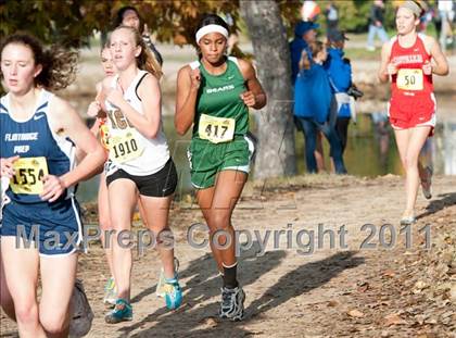 Thumbnail 1 in CIF State Cross Country Championships (Girls Division V) photogallery.