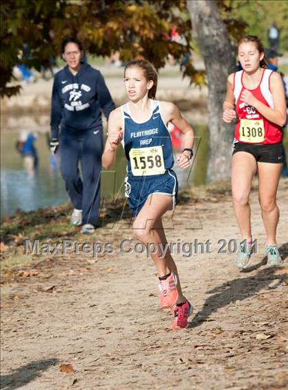 Thumbnail 1 in CIF State Cross Country Championships (Girls Division V) photogallery.