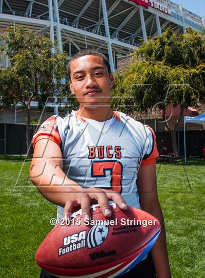 Thumbnail 1 in Balboa (USA Football/MaxPreps Media Day Event) photogallery.