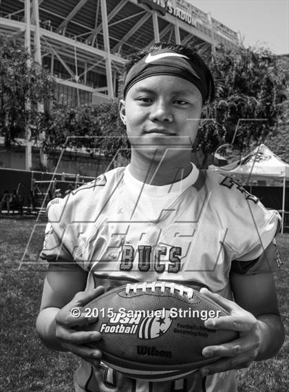 Thumbnail 1 in Balboa (USA Football/MaxPreps Media Day Event) photogallery.