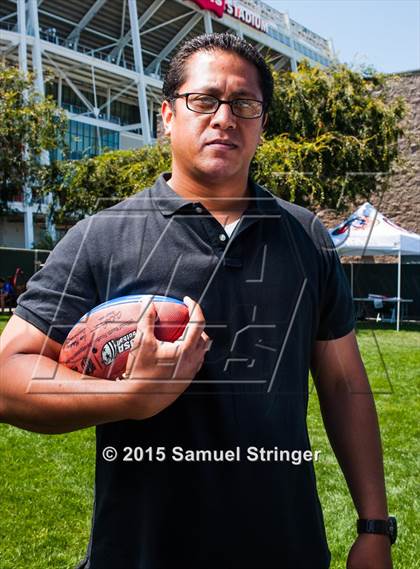 Thumbnail 1 in Balboa (USA Football/MaxPreps Media Day Event) photogallery.