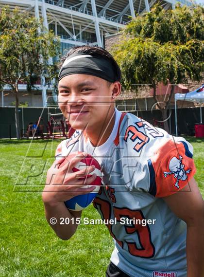 Thumbnail 1 in Balboa (USA Football/MaxPreps Media Day Event) photogallery.