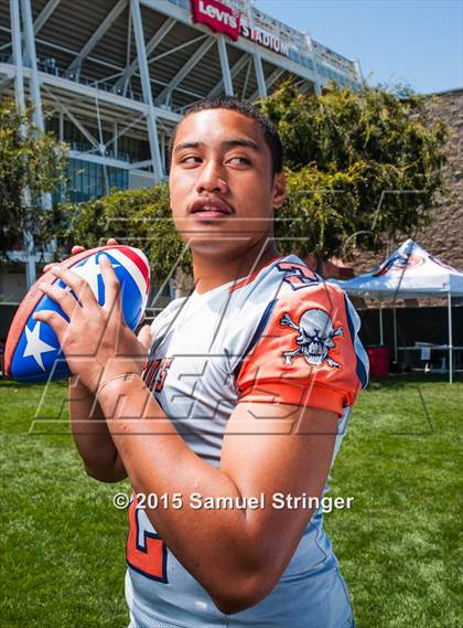 Thumbnail 1 in Balboa (USA Football/MaxPreps Media Day Event) photogallery.