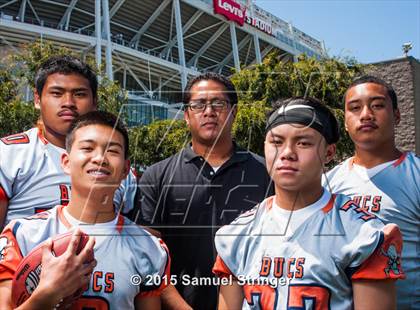 Thumbnail 2 in Balboa (USA Football/MaxPreps Media Day Event) photogallery.