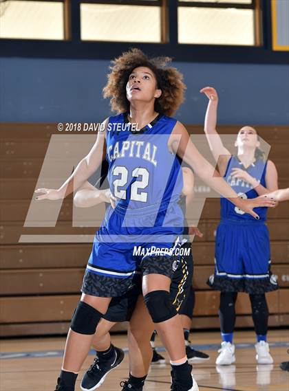 Thumbnail 2 in Capital Christian vs. Rio Linda (Claude Brock Memorial) photogallery.
