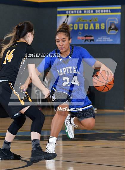 Thumbnail 2 in Capital Christian vs. Rio Linda (Claude Brock Memorial) photogallery.