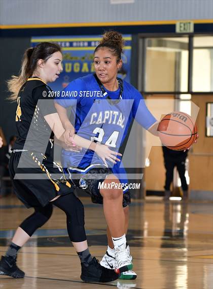 Thumbnail 3 in Capital Christian vs. Rio Linda (Claude Brock Memorial) photogallery.
