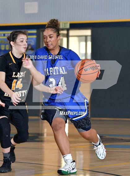 Thumbnail 2 in Capital Christian vs. Rio Linda (Claude Brock Memorial) photogallery.