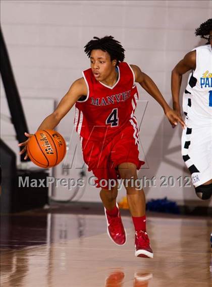 Thumbnail 3 in Ozen vs Manvel (UIL 4A Region 3 Semifinal) photogallery.