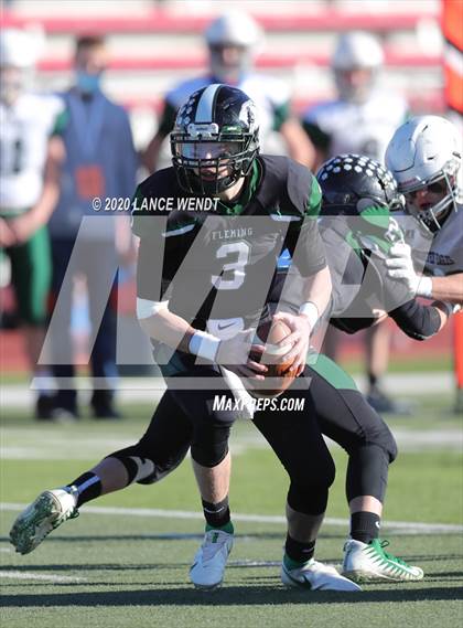Thumbnail 2 in Fleming vs. Stratton/Liberty (CHSAA 6-Man State Championship) photogallery.