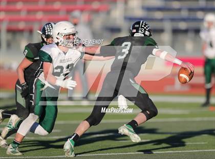 Thumbnail 2 in Fleming vs. Stratton/Liberty (CHSAA 6-Man State Championship) photogallery.